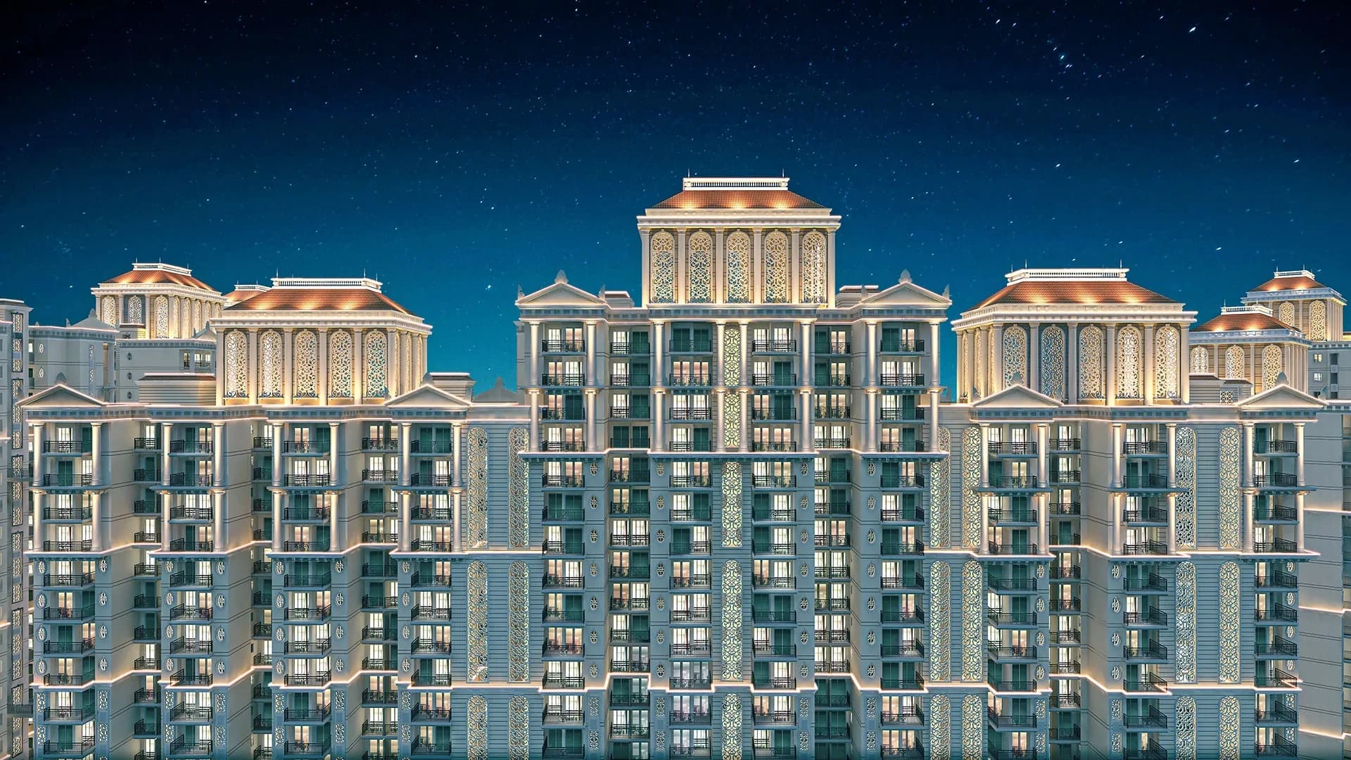 Prateek Grand Begonia Noida premium residential towers with landscaped gardens and lifestyle amenities
